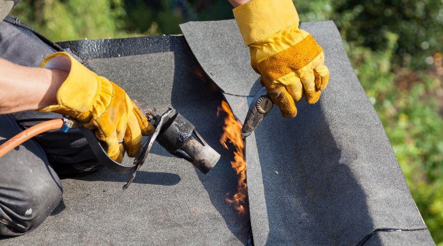 Professional gutter cleaning in Ralston, OK